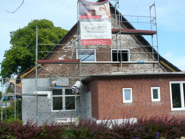 Das Haus zu Beginn der Arbeiten